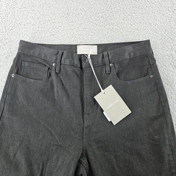 Everlane Jeans Womens 30 Black High Rise Skinny Ankle Stretch Denim Pants‎ - Picture 2 of 15